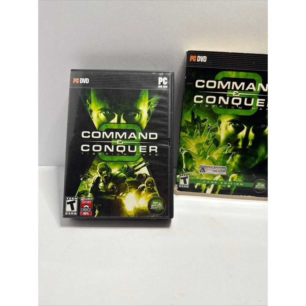 Command & Conquer 3 Tiberium Wars Kane Edition PC DVD Limited Edition RTS Game